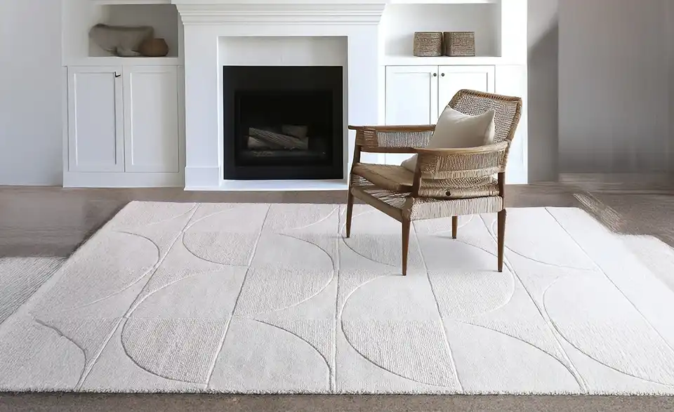 como Webteppich, in Wohnsituation