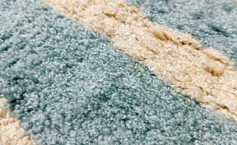 Webteppich, Detailansicht