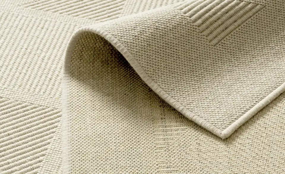 Wollteppich, Detailansicht