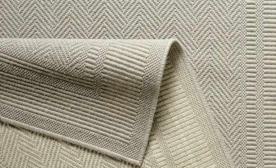 Wollteppich, Detailansicht
