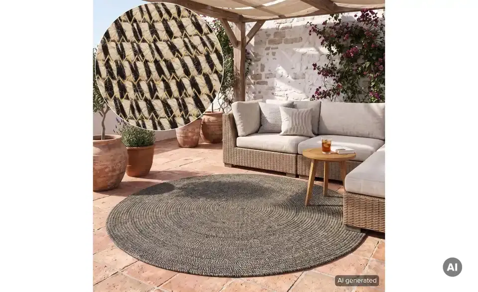 Gino Falcone Outdoor-Teppich, in Wohnsituation