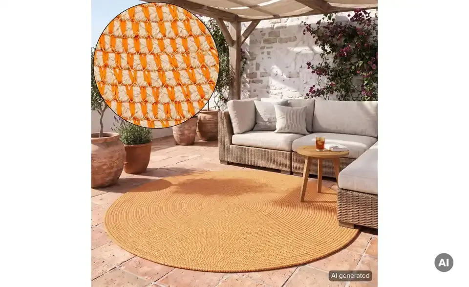 Gino Falcone Outdoor-Teppich, in Wohnsituation