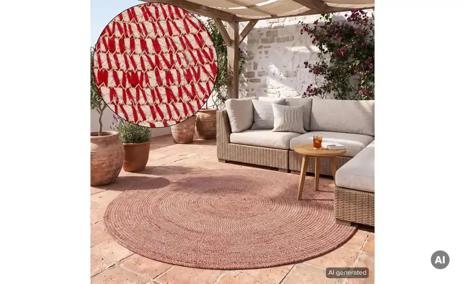 Gino Falcone Outdoor-Teppich, in Wohnsituation