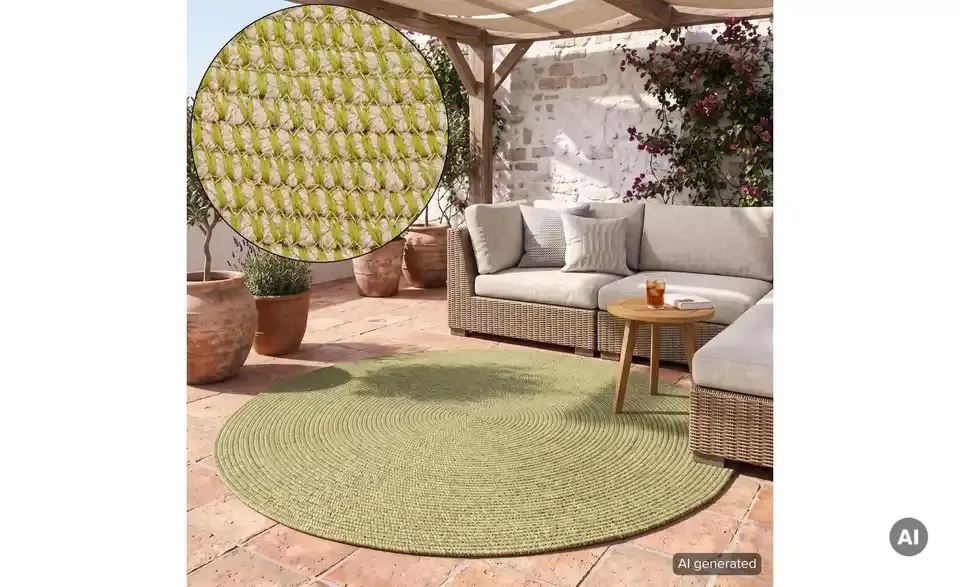 Gino Falcone Outdoor-Teppich, in Wohnsituation