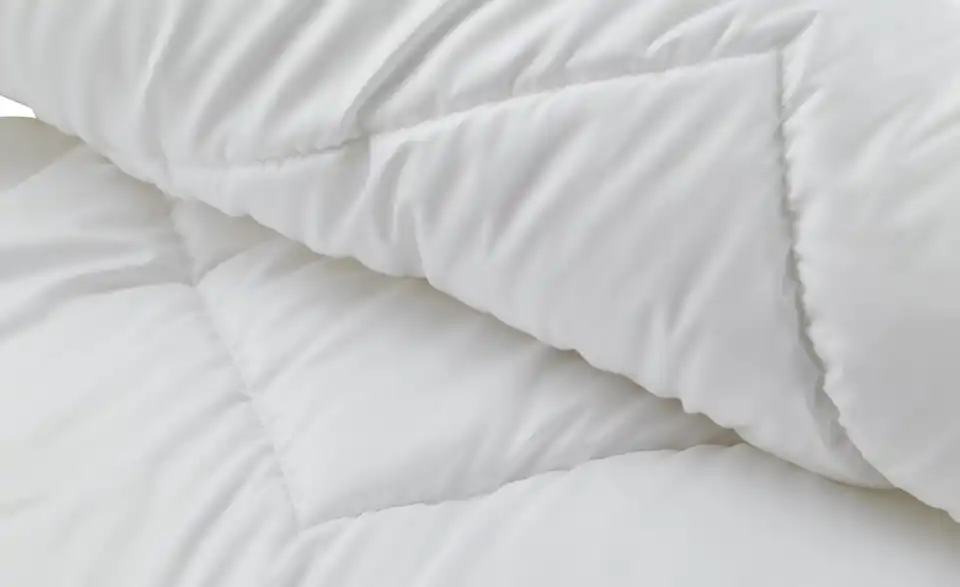 John Cotton Duo-Steppbett Royal, Detailansicht