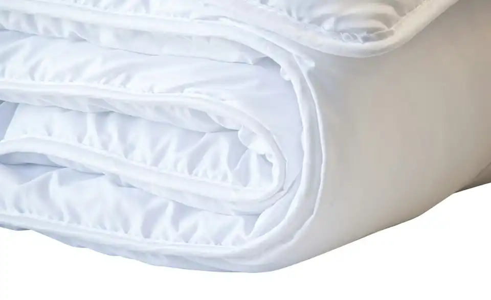 John Cotton Duo-Steppbett Royal, Detailansicht