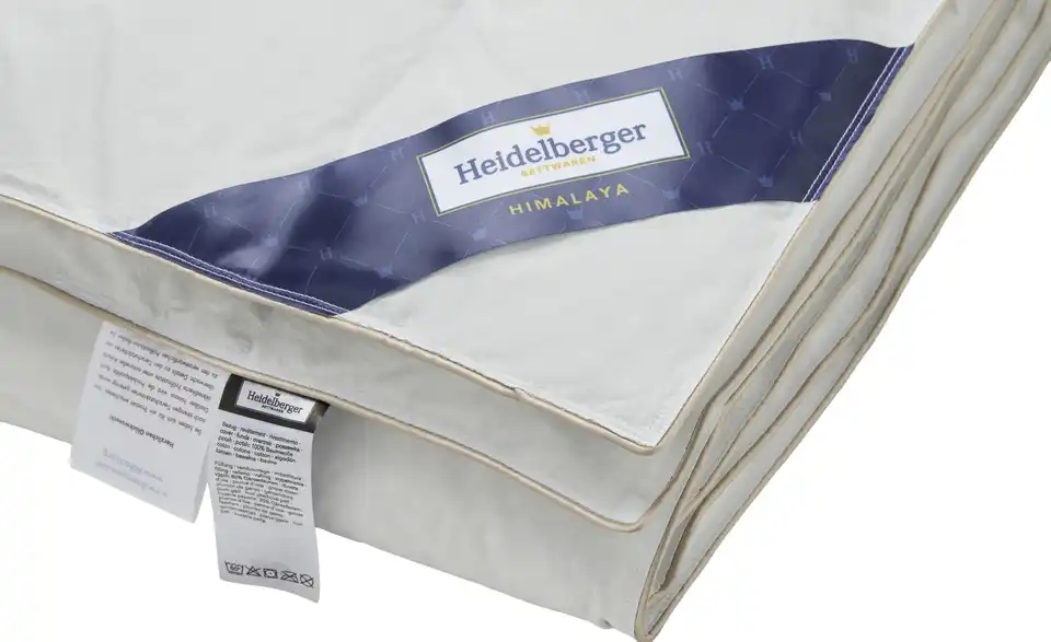 Heidelberger Bettwaren Sommerdecke Himalaya, Detailansicht