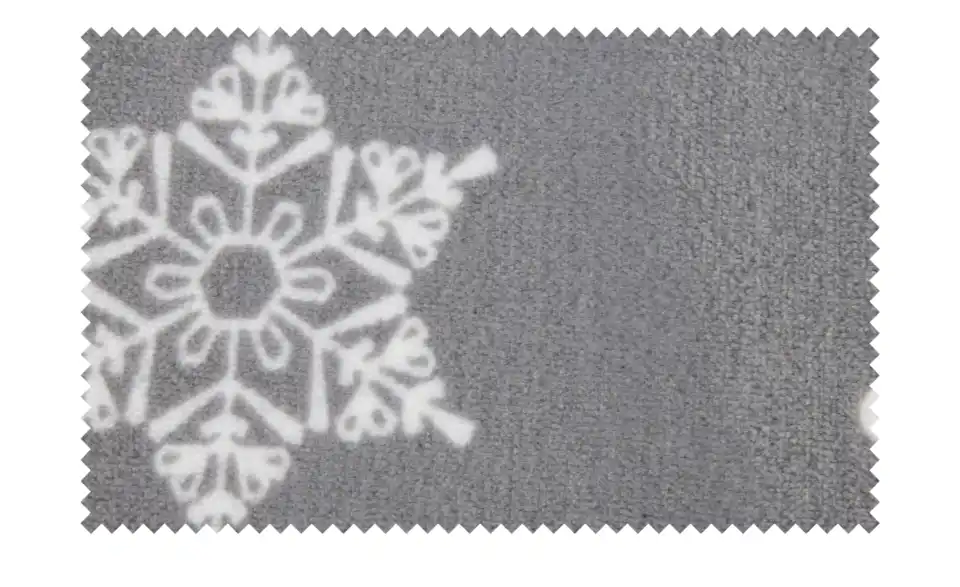 como Plaid Schneeflocken, Stoffstruktur