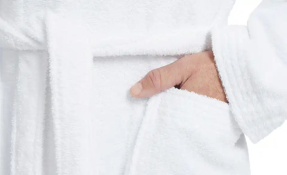 Möve Kapuzenmantel, Detailansicht