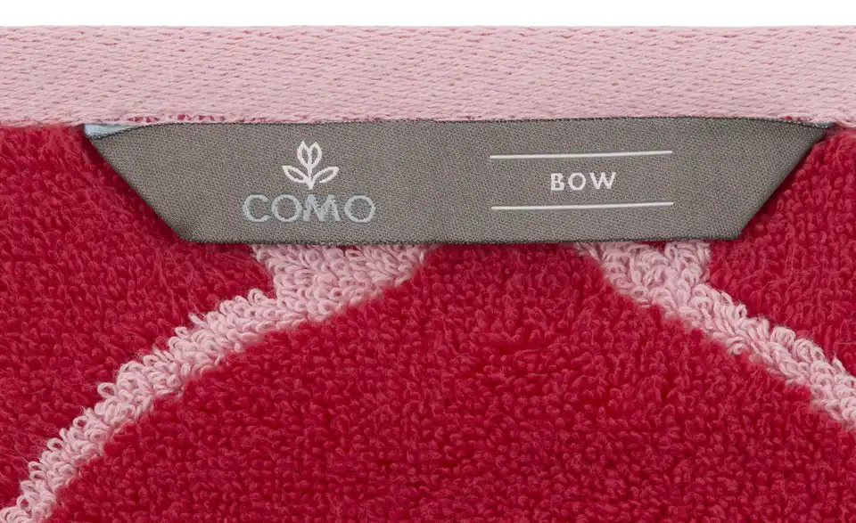 como Handtuch Schleife, Detailansicht