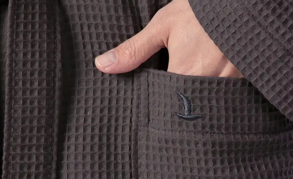 Möve Kimono, Detailansicht