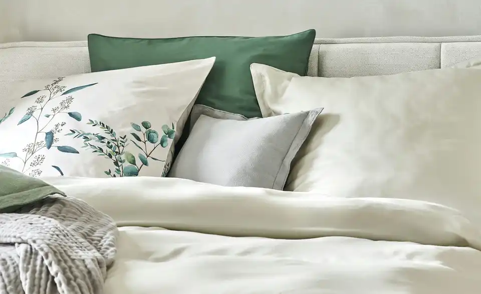 Como Green Kissen Cora, Detailansicht