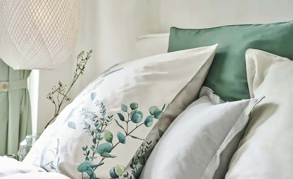 Como Green Kissen Cora, Detailansicht