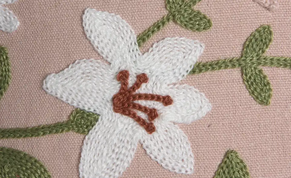 como Kissen Floral, Detailansicht