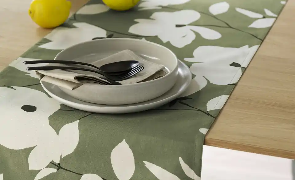 SCHÖNER WOHNEN Kollektion Tischläufer SW-Fleur, in Wohnsituation