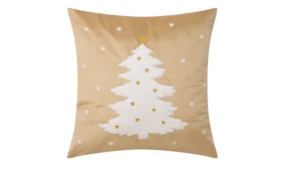como Kissen Weihnachtsbaum, Frontansicht