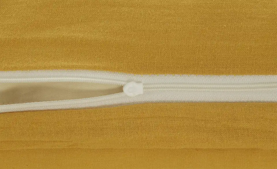 Gray & Jones Halbleinen Bettwäsche, Detailansicht