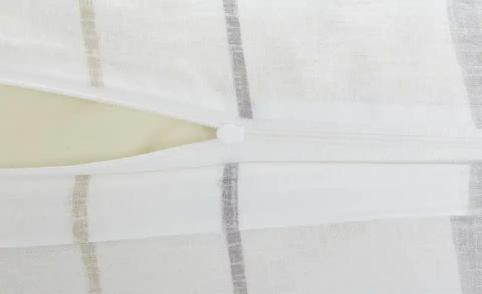 Gray & Jones Halbleinen Bettwäsche, Detailansicht
