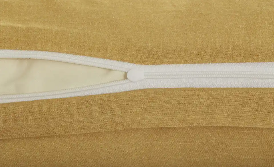 Gray & Jones Halbleinen Bettwäsche, Detailansicht