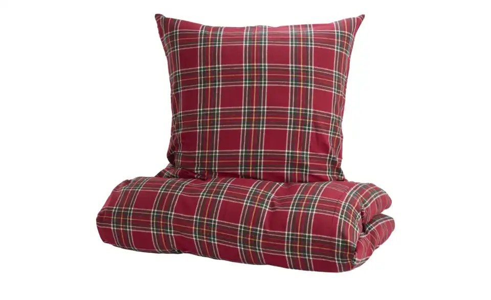 como Biber Bettwäsche Tartan