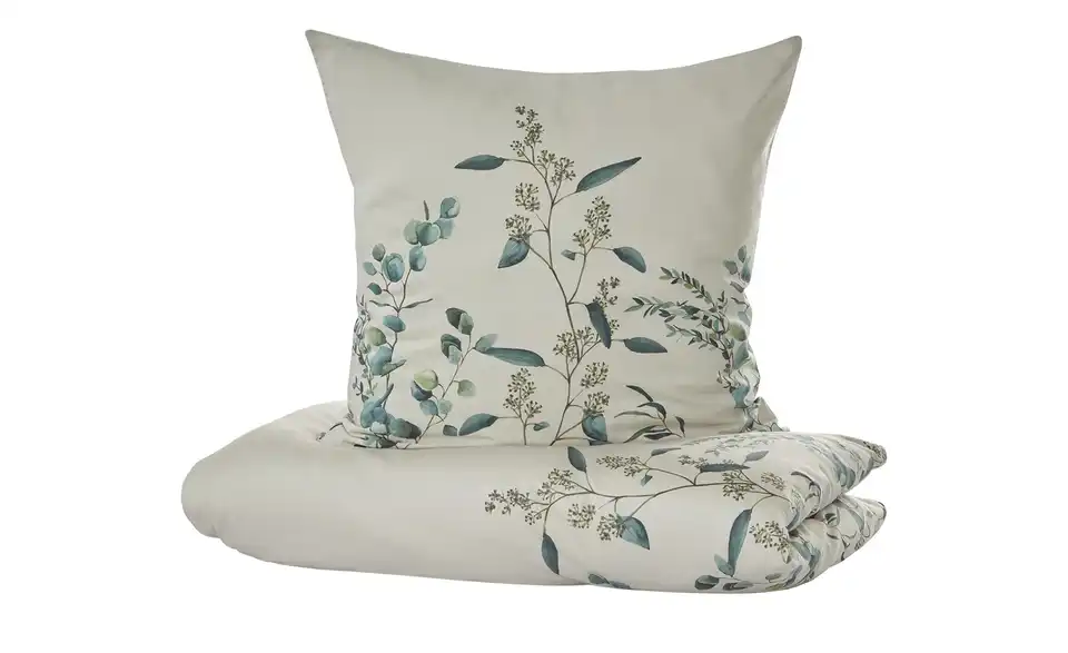 Como Green Satin Bettwäsche Eucalyptus, Perspektive