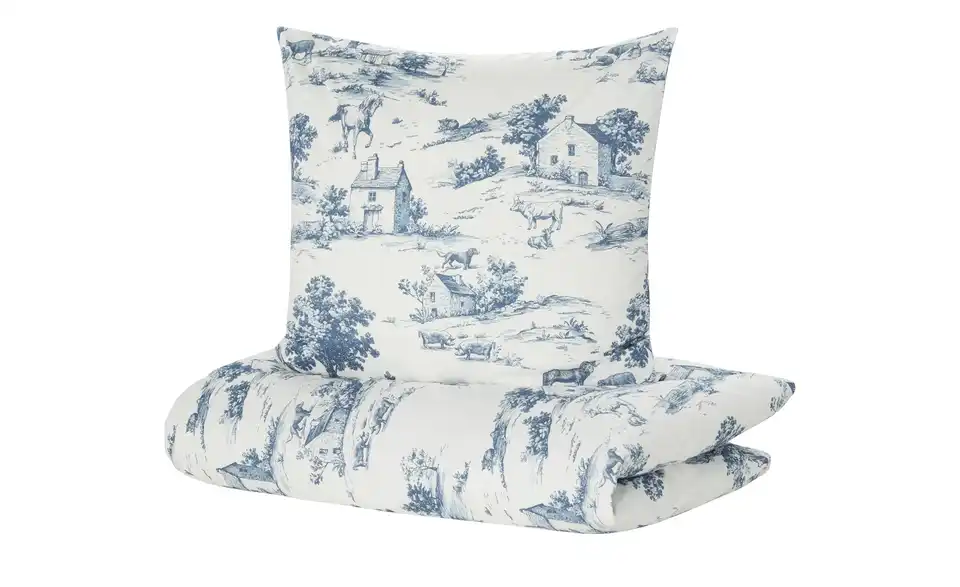 como Satin Wende-Bettwäsche Toile, Perspektive