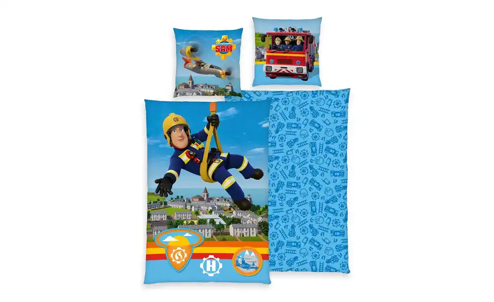 Herding Bettwäsche-Set Feuerwehrmann Sam