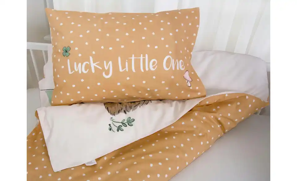 Herding Bettwäsche-Set Waldfreunde, Detailansicht