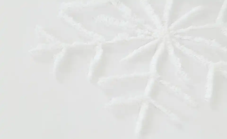 como Satin Bettwäsche Snowy, Detailansicht