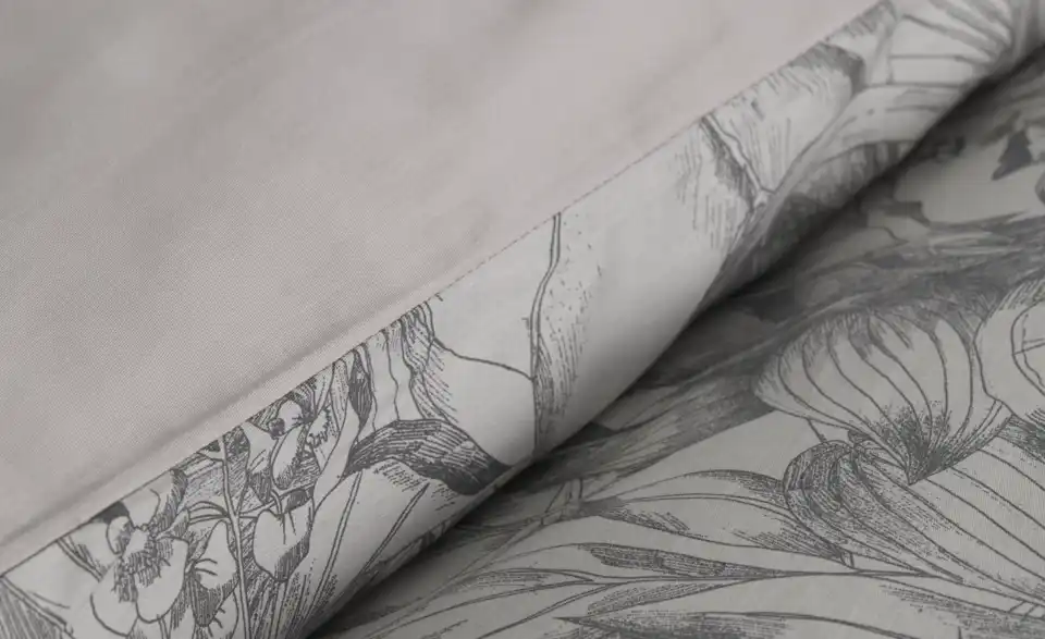 SCHÖNER WOHNEN Kollektion Satin Wende-Bettwäsche True, Detailansicht