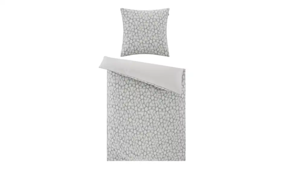 SCHÖNER WOHNEN Kollektion Satin Wende-Bettwäsche Turn-B, Frontansicht