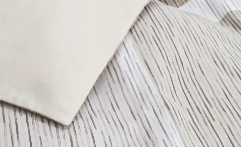 como Satin Wende-Bettwäsche, Detailansicht