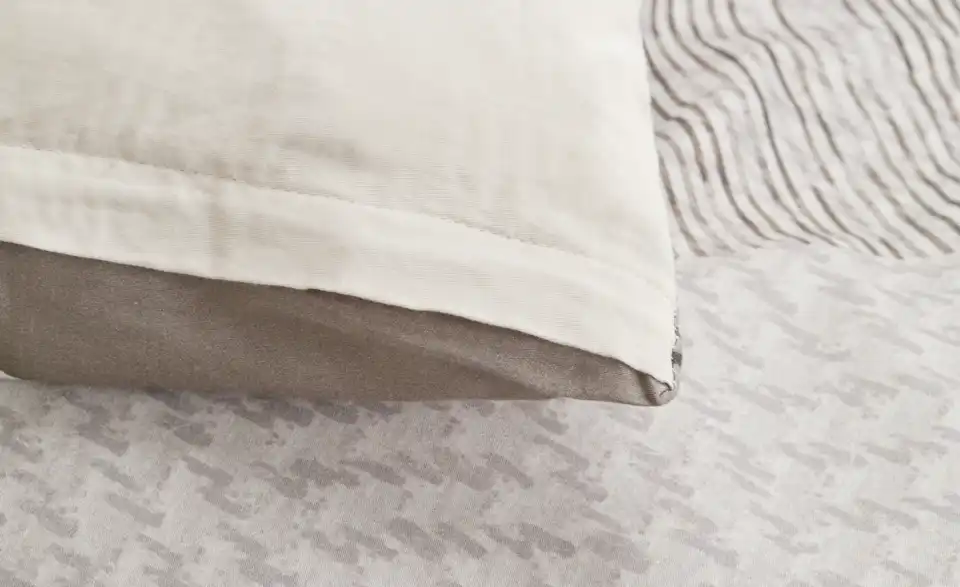 como Satin Wende-Bettwäsche, Detailansicht