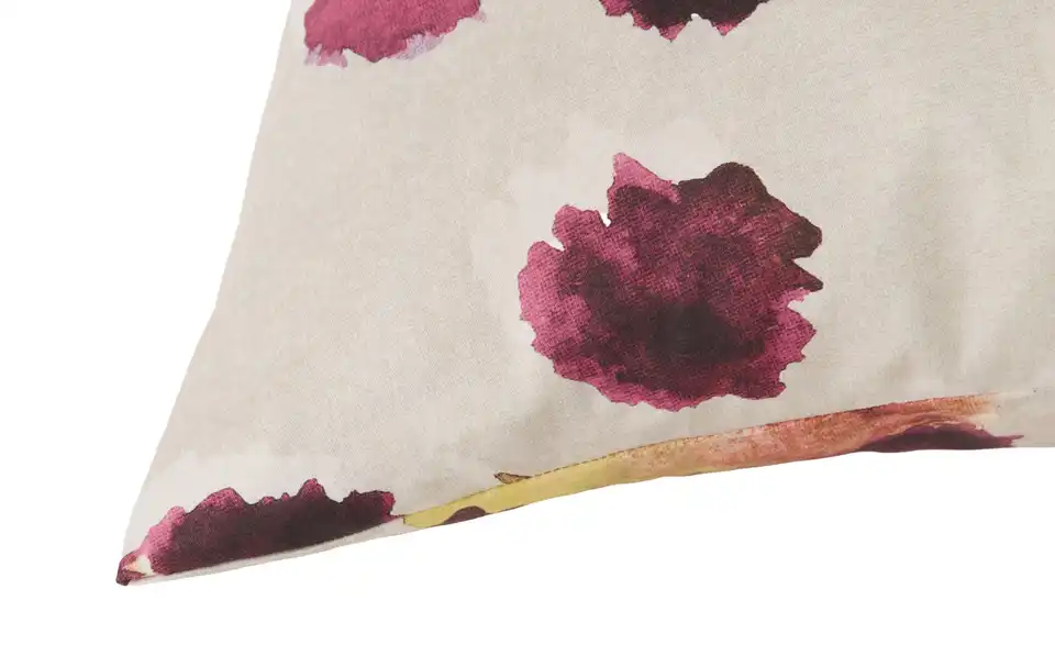 indigo Mako-Satin Bettwäsche Animalistic, Detailansicht