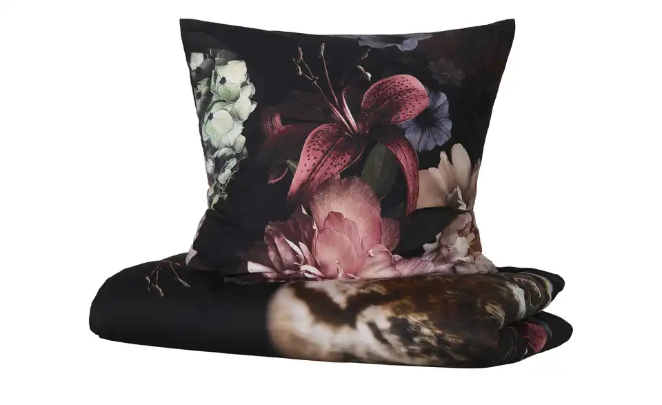 indigo Mako-Satin Wende-Bettwäsche, Perspektive