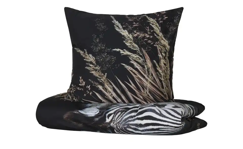 indigo Mako-Satin Wende-Bettwäsche, Perspektive