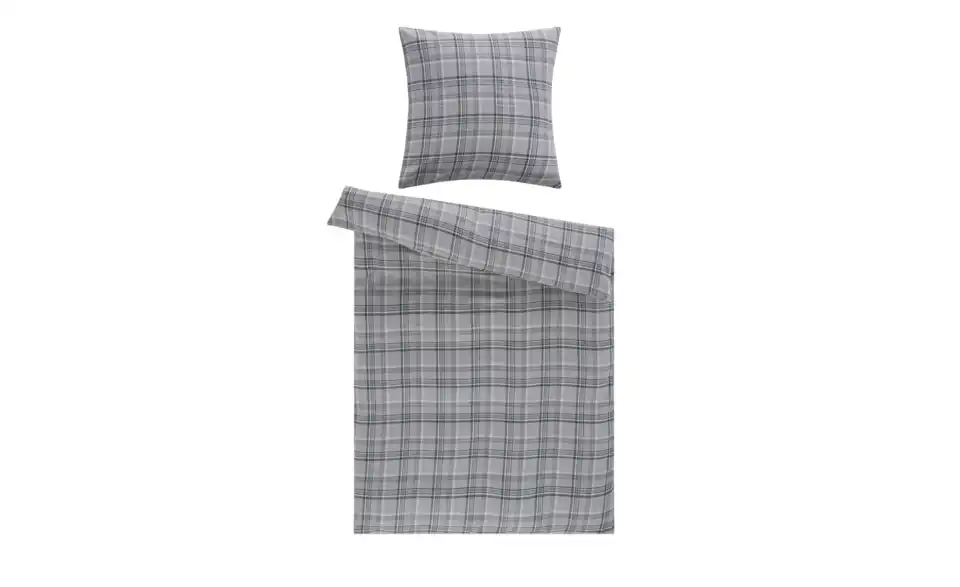 como Biber Bettwäsche Tartan, Frontansicht