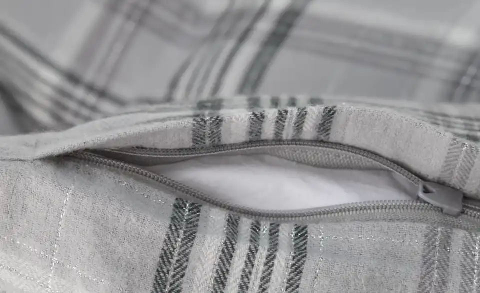 como Biber Bettwäsche Tartan, Detailansicht