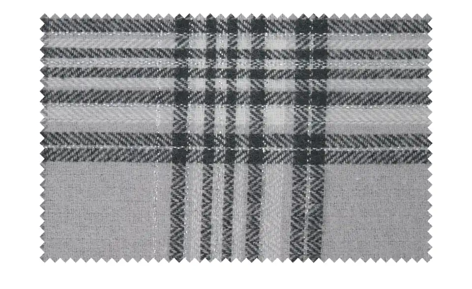 como Biber Bettwäsche Tartan, Stoffstruktur