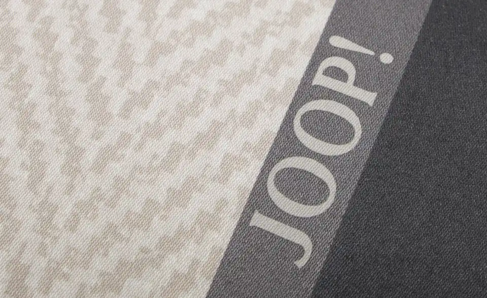 JOOP! Mako-Satin Bettwäsche ,,Heringbone'', Detailansicht