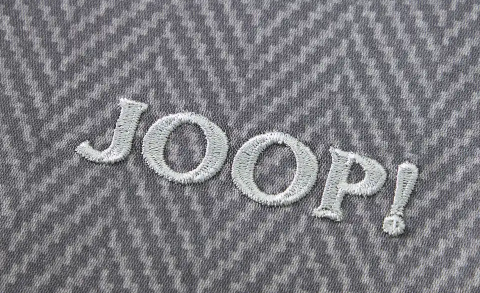 JOOP! Mako-Satin Bettwäsche ,,Heringbone'', Detailansicht