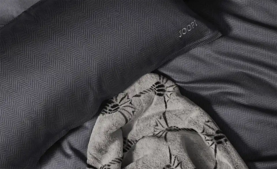 JOOP! Mako-Satin Bettwäsche ,,Heringbone'', in Wohnsituation