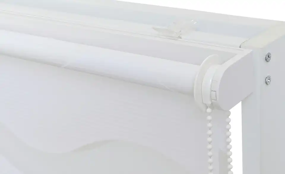 como Seitenzugrollo Welle, Detailansicht