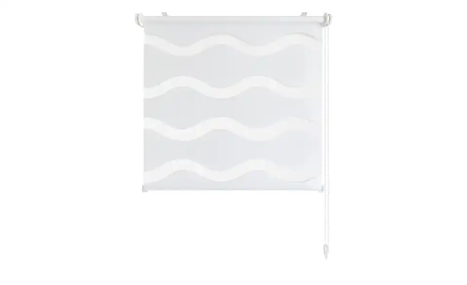 como Seitenzugrollo Welle, Frontansicht