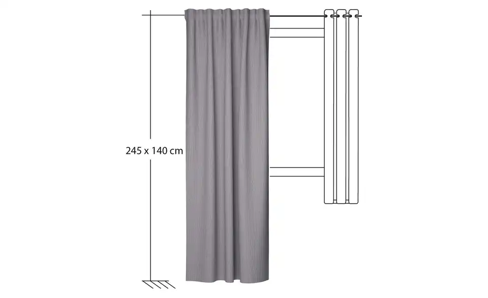 HOMING Schlaufenschal, Bemaßung