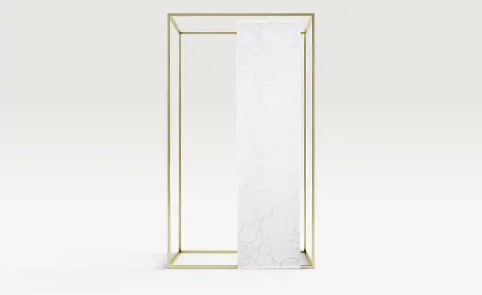 como Flächenvorhang Kreise, Frontansicht