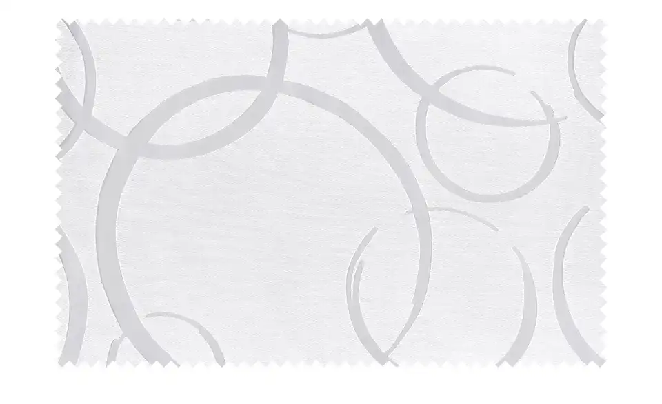 como Flächenvorhang Kreise, Stoffstruktur