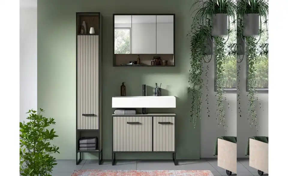 Badkombination, in Wohnsituation