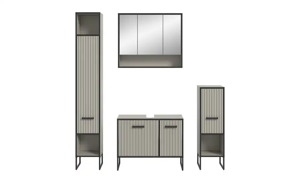 Badkombination, Frontansicht