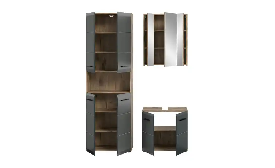 Badkombination, geöffnet